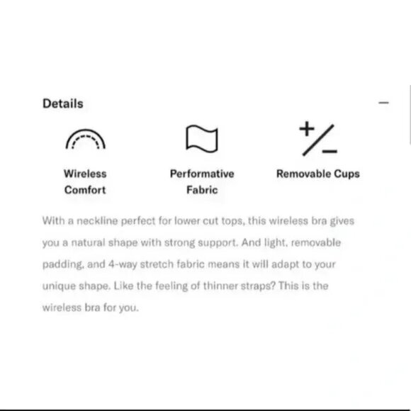 Knix Padded V-Neck Evolution Bra - Everyday Comfort Wireless Bra- Size 5 - Picture 5 of 10